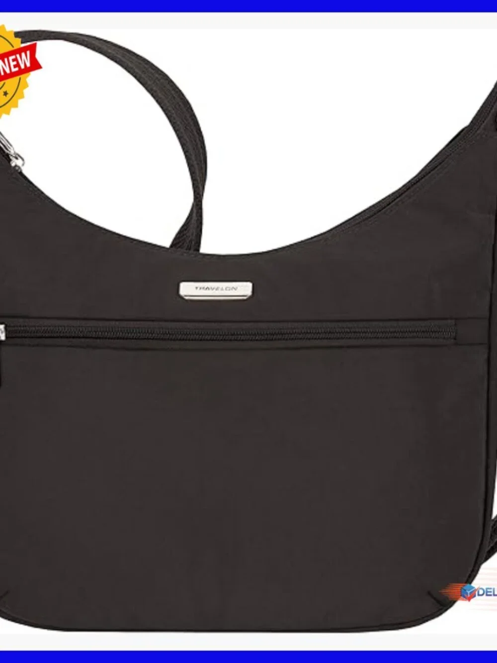 Anti-Theft Hobo Crossbody Bag with RFID Blocking, Slash Resistant